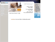 Tablet Screenshot of memberwise.legalaccessplans.com